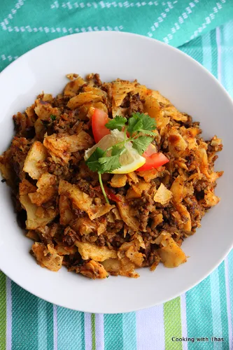 KOTHU POROTA BEEF
